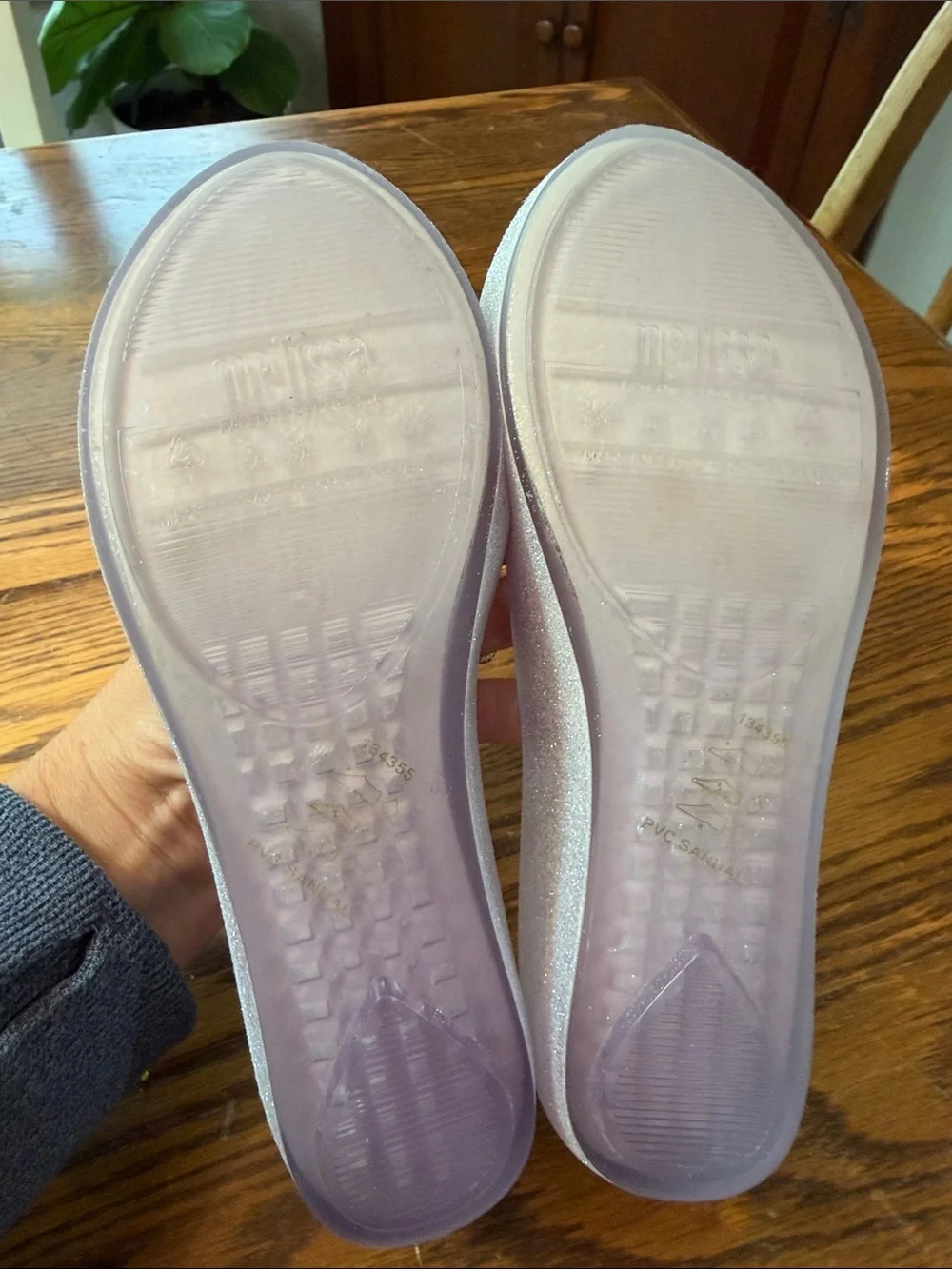 Melissa sparkly jelly